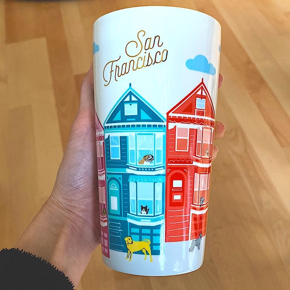 Starbucks San Francisco Dog House Ceramic Mug